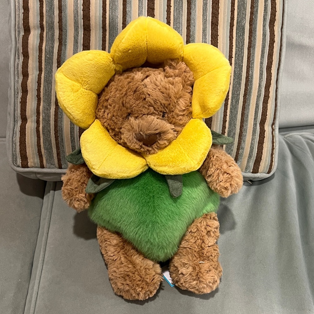 Jellycat Bartholomew Bear Daffodil Outfit New with tag